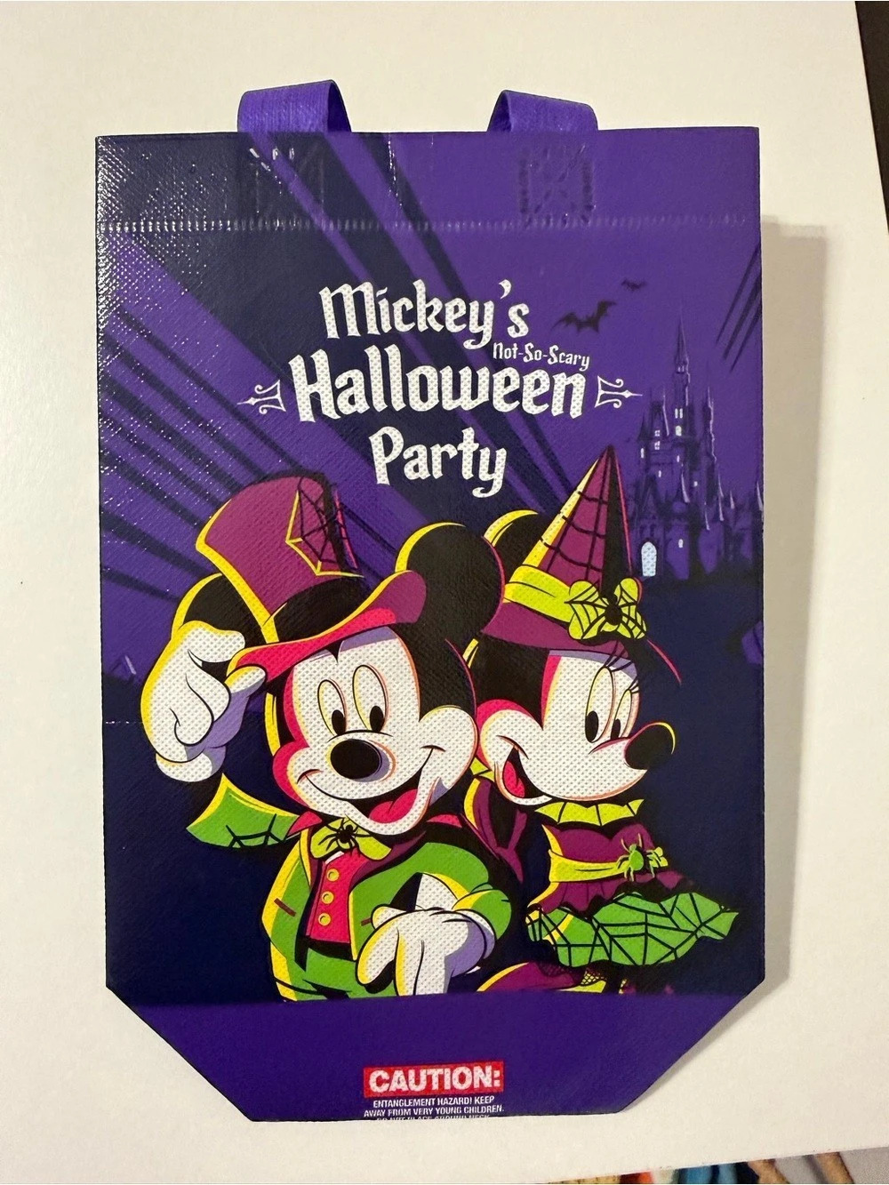 Disney Mickey's Not-So-Scary Halloween Party 2024 Reusable Trick-or-Treat Bag